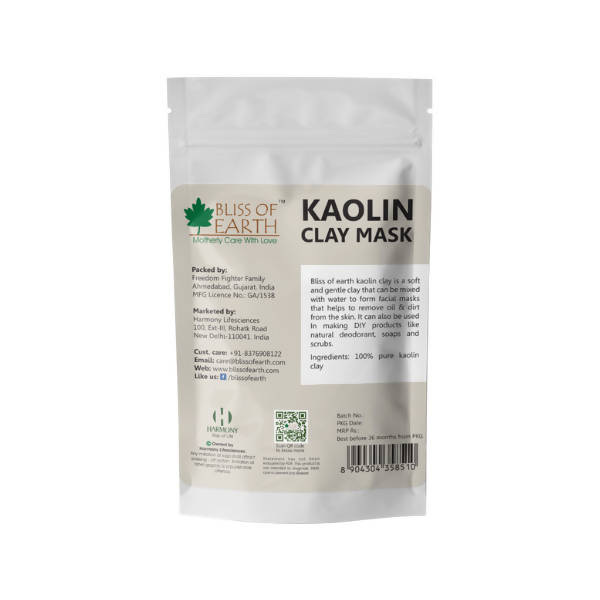 Bliss of Earth Mineral Rich And Natural Kaolin Clay Mask | Grocsy
