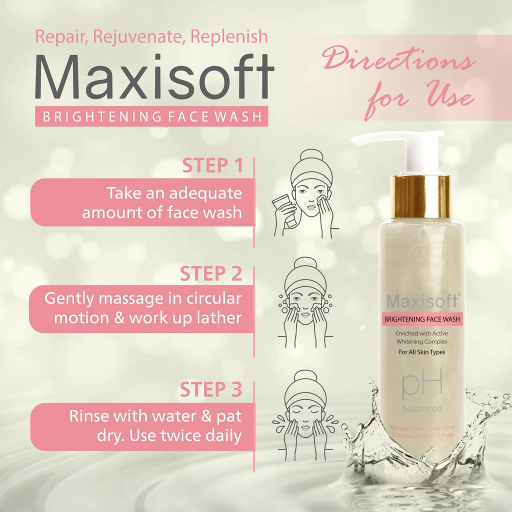 Maxisoft Brightening Face Wash | Grocsy