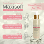 Maxisoft Brightening Face Wash | Grocsy