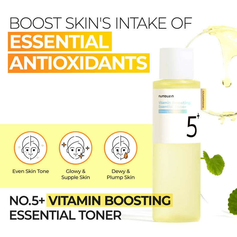Numbuzin No.5 Vitamin Boosting Essential Toner | Grocsy