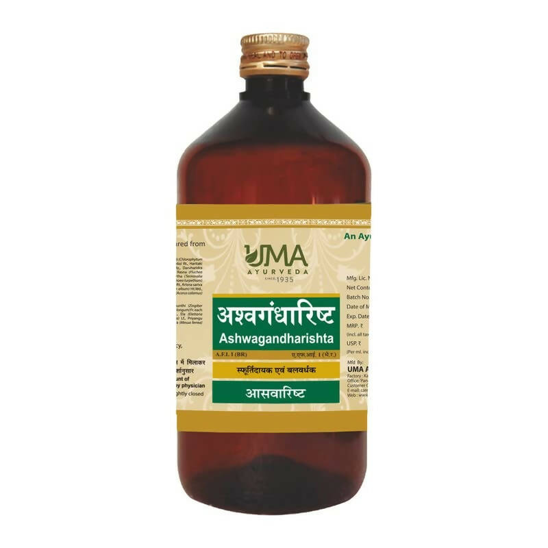 Uma Ayurveda Ashvagandharishta Syrup | Grocsy