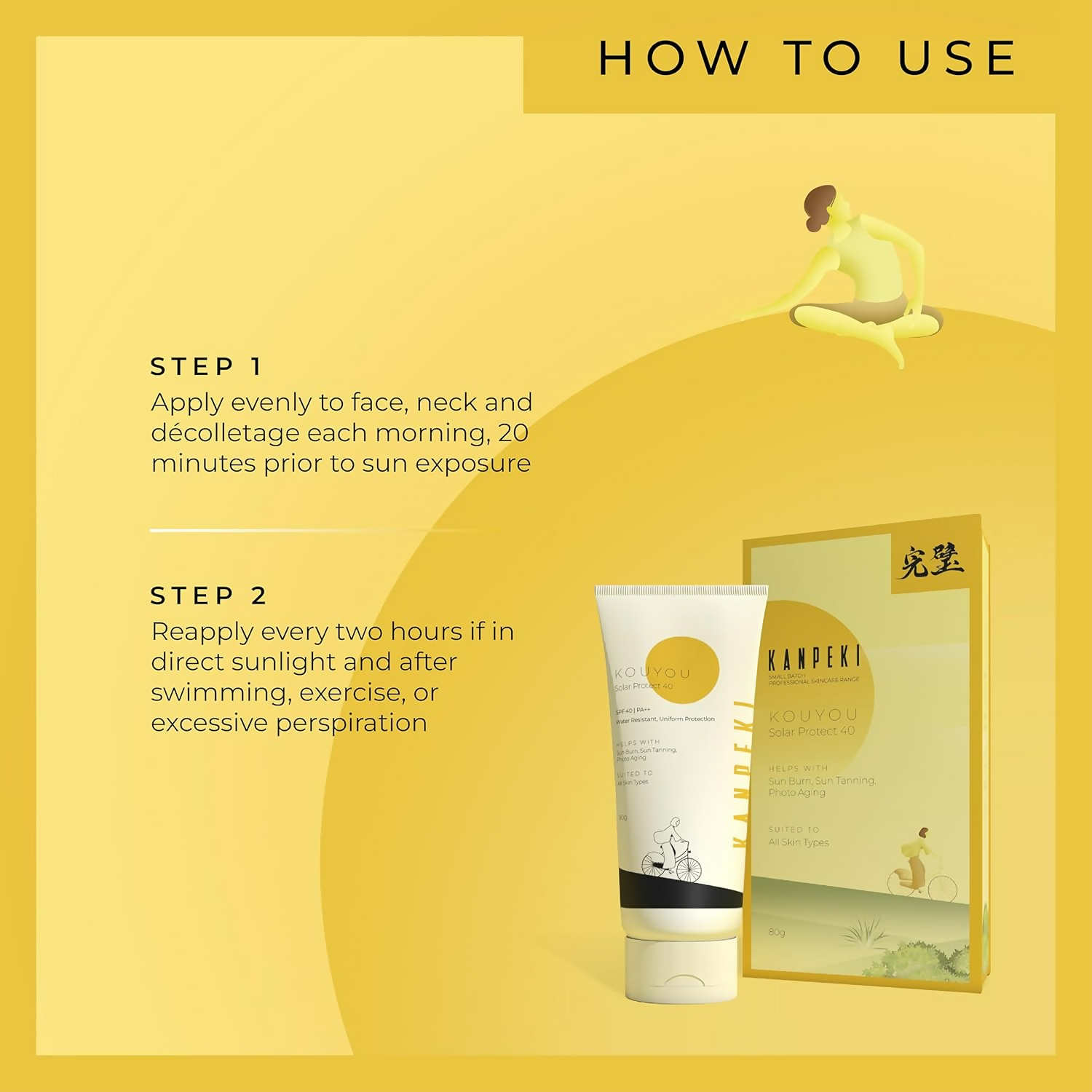 Kanpeki Kouyou Sunscreen Spf 40 For Women & Men | Grocsy