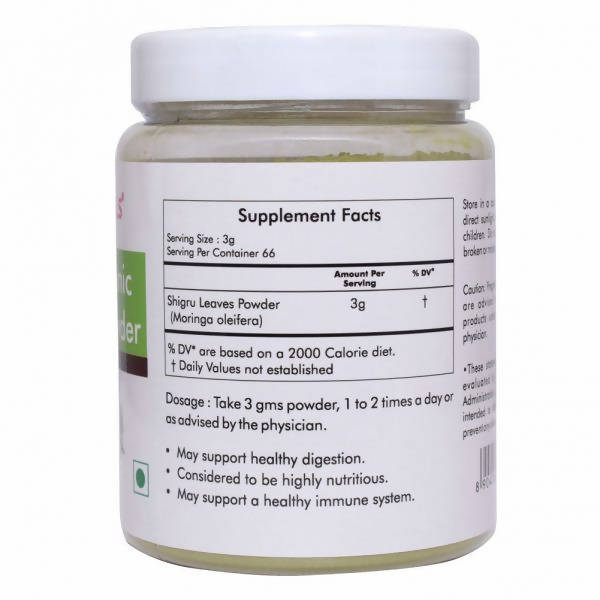 Herbal Hills Organic Moringa Powder | Grocsy