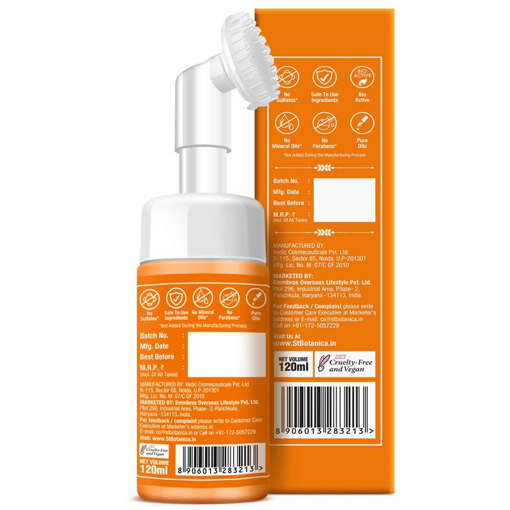 St.Botanica Vitamin C Gentle Foaming Brightening Face Wash | Grocsy