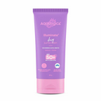 Aqualogica IIIuminate + Dewy Sunscreen SPF 50 PA++++ UVA/B & Blue Light Protection No White | Grocsy