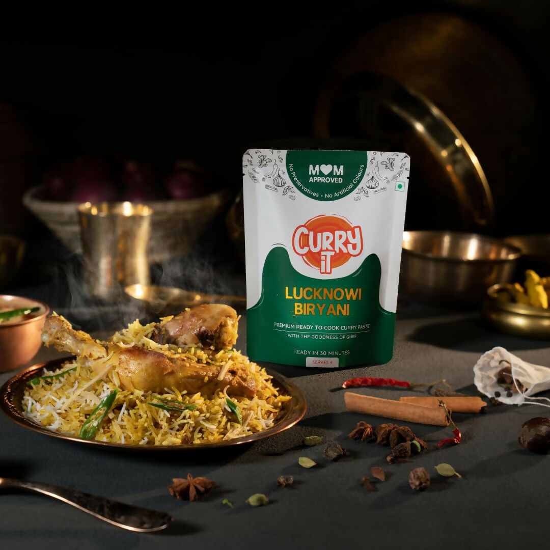 CURRYiT Lucknowi Biryani Premium Ready To Cook Curry Paste | Grocsy