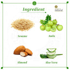Khadi Natural Pure Amla Herbal Hair Oil | Grocsy