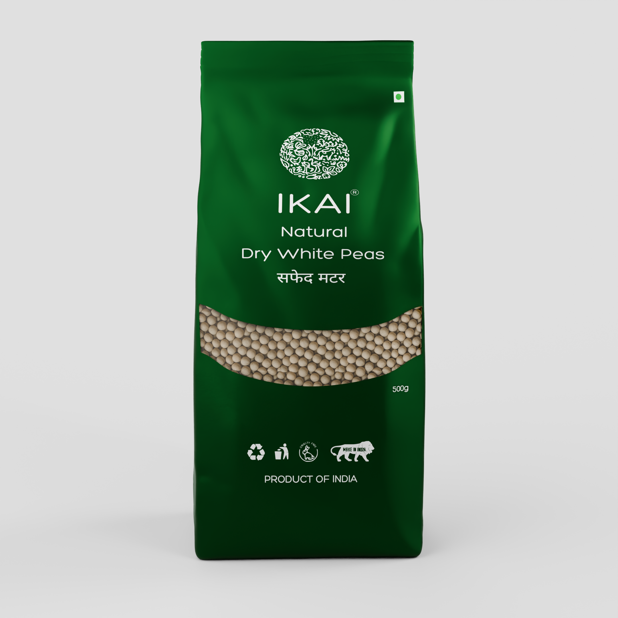 IKAI Natural Dry White Peas