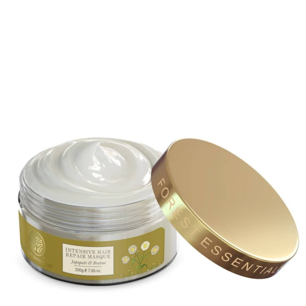 Forest Essentials Intensive Hair Repair Masque Japapatti & Brahmi | Grocsy