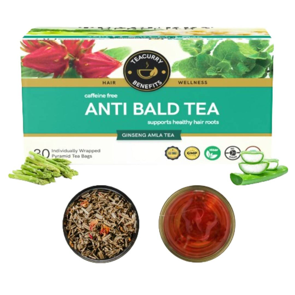 Teacurry Anti Bald Tea Bags | Grocsy