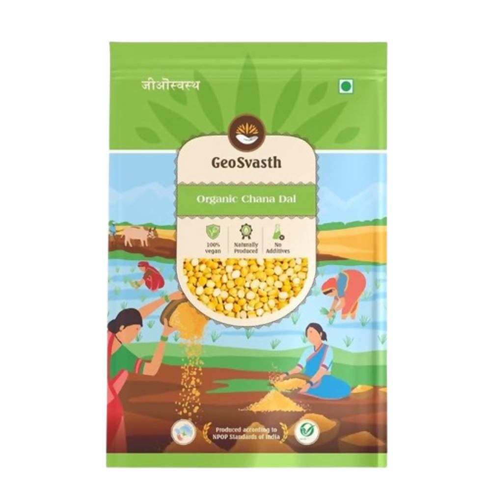 GeoSvasth Organic Chana Dal | Grocsy