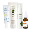Plum Daily Skincare Essentials CSMS (Cleanser, Serum, Moisturizer, Sunscreen) Combo | Grocsy