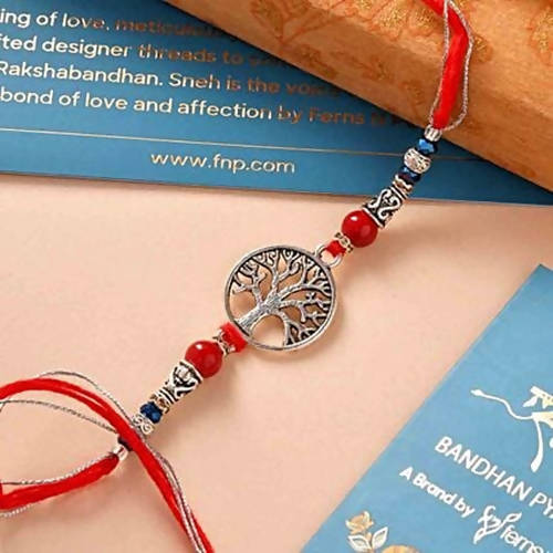 Tree Of Life Rakhi & Nutberry Combo | Grocsy