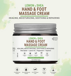 Volamena Organics Lemon & Shea Hand And Foot Whitening Massage Cream | Grocsy