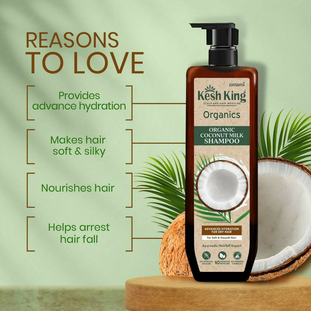 Kesh King Organics Coconut Milk Shampoo | Grocsy