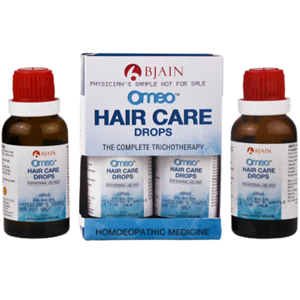 Bjain Homeopathy Omeo Hair Care Drops 30 ml (Pack of 2) | Grocsy