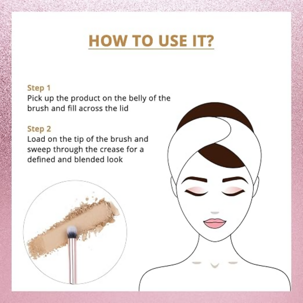 Nykaa BlendPro Eyeshadow Blending Makeup Brush | Grocsy