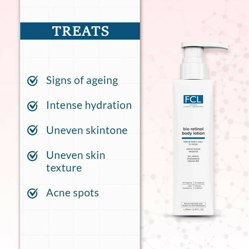 FCL Bio Retinol Body Lotion For Skin Ageing | Grocsy