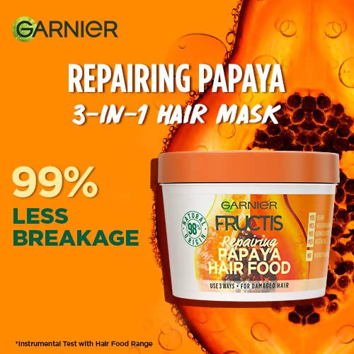 Garnier Fructis Hair Food Papaya Hair Mask | Grocsy
