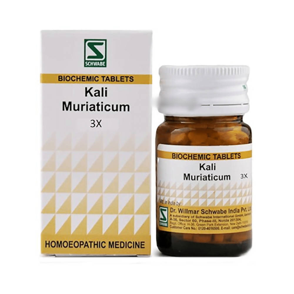 Dr. Willmar Schwabe India Kali Muriaticum Biochemic Tablet | Grocsy