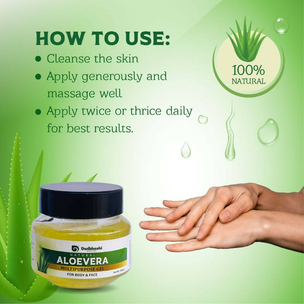 Dwibhashi Aloevera Gel | Grocsy