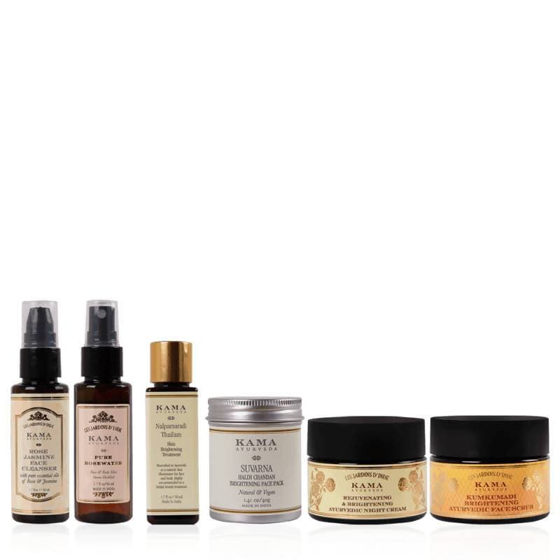 Kama Ayurveda Head to Toe Brightening Regime | Grocsy