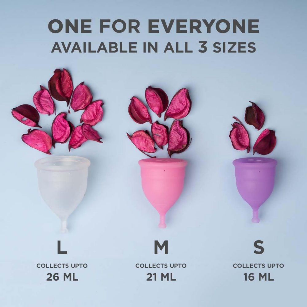 Pee Safe Menstrual Cup For Women With Pouch And Menstrual Cup Sterilizing Container | Grocsy