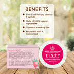 Bella Vita Organic Strawberry Tinty Blush 3 in 1 | Grocsy