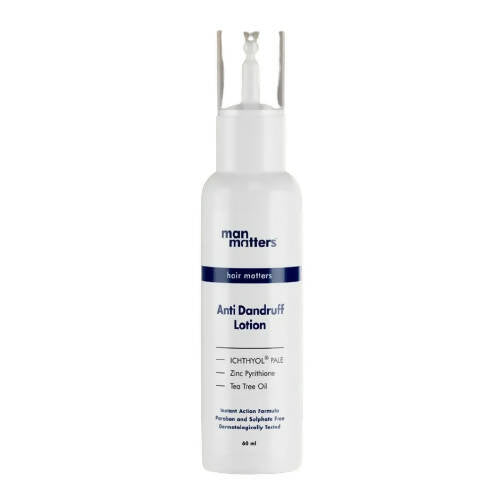Man Matters Dandruff Removal Lotion With Tea Tree Oil & Zinc | Grocsy