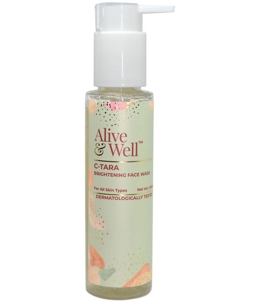 Alive & Well C-Tara Brightening Face Wash | Grocsy