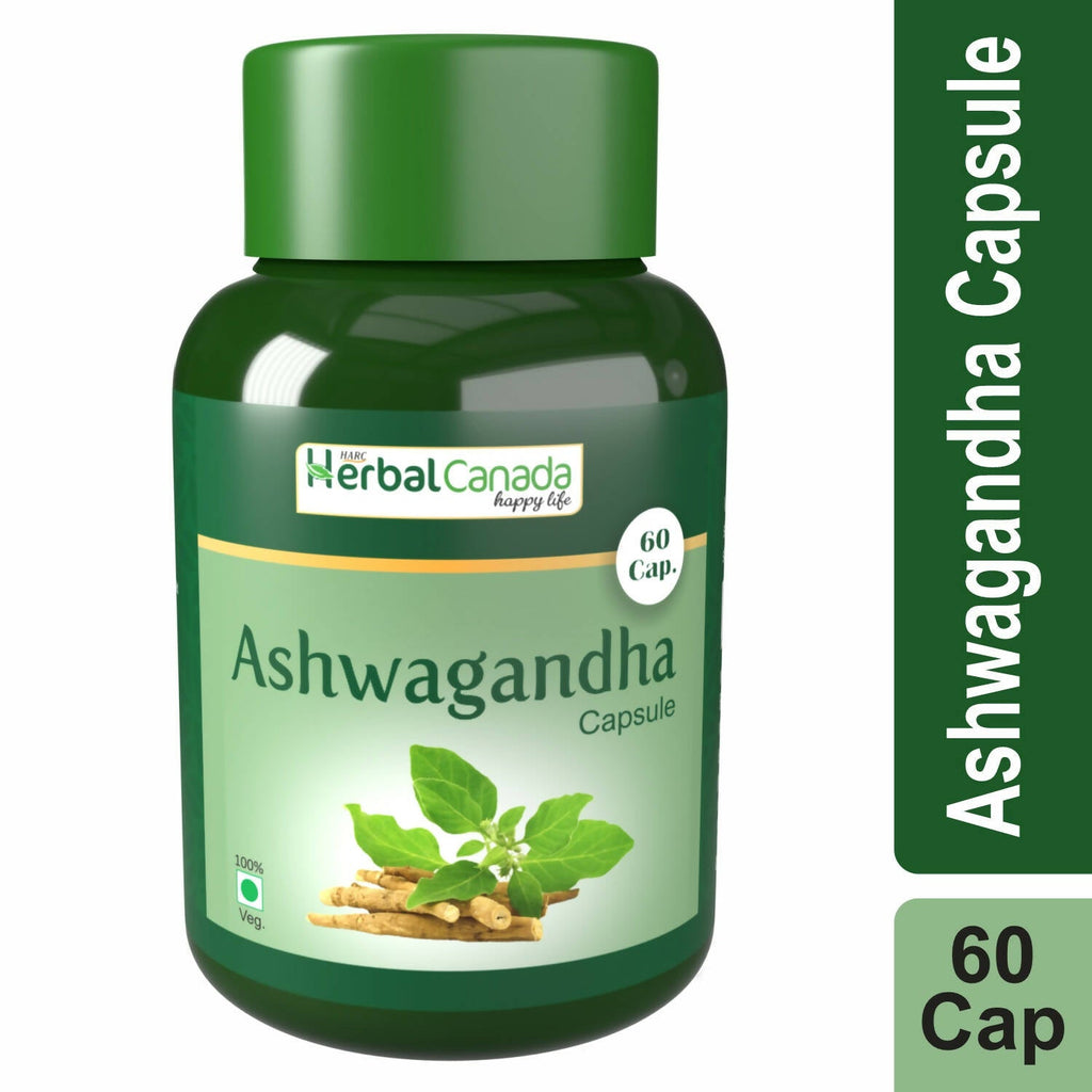 Herbal Canada Ashwagandha Capsules | Grocsy