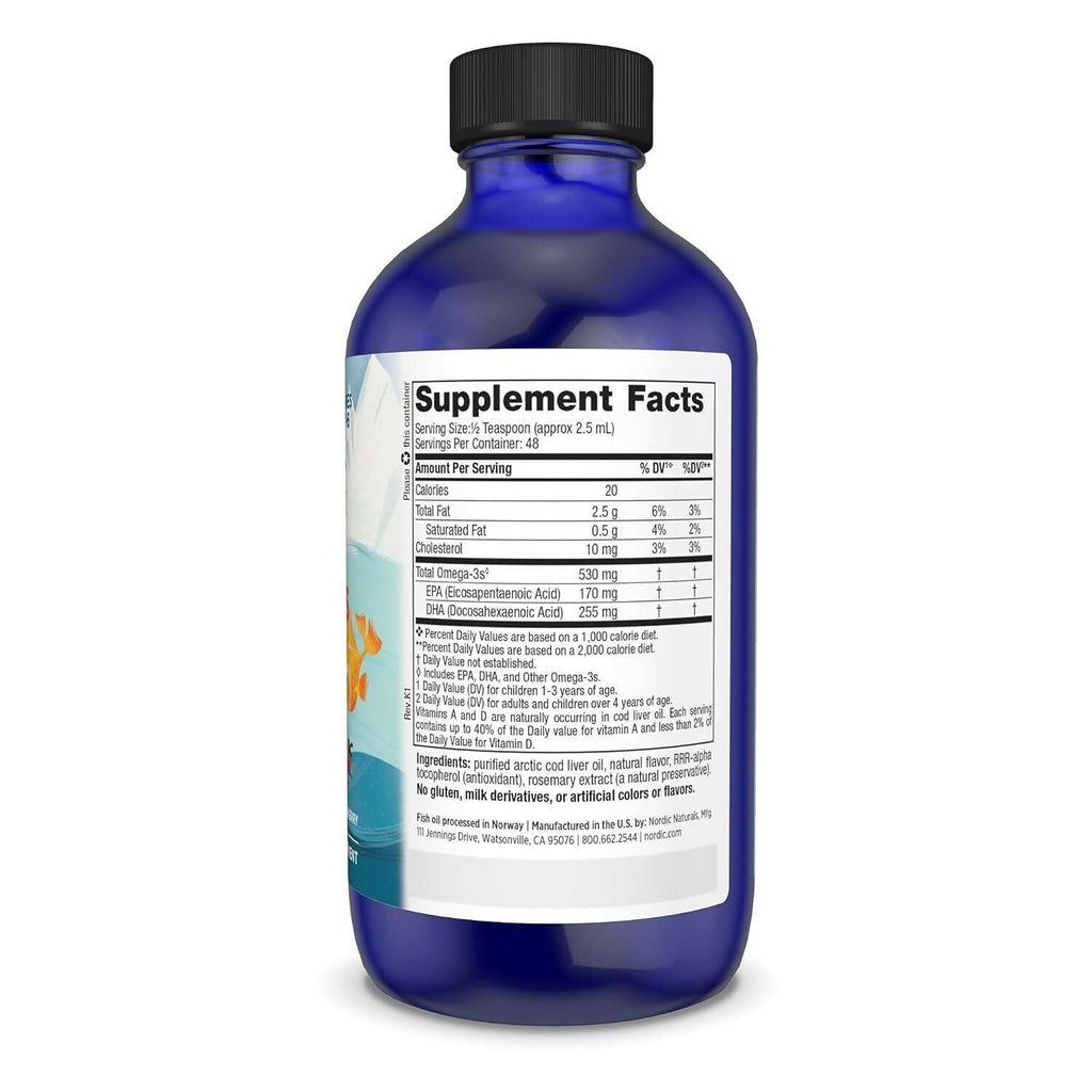 Nordic Naturals Children’s DHA For Omega 3 Fish Oil - Strawberry Flavour | Grocsy