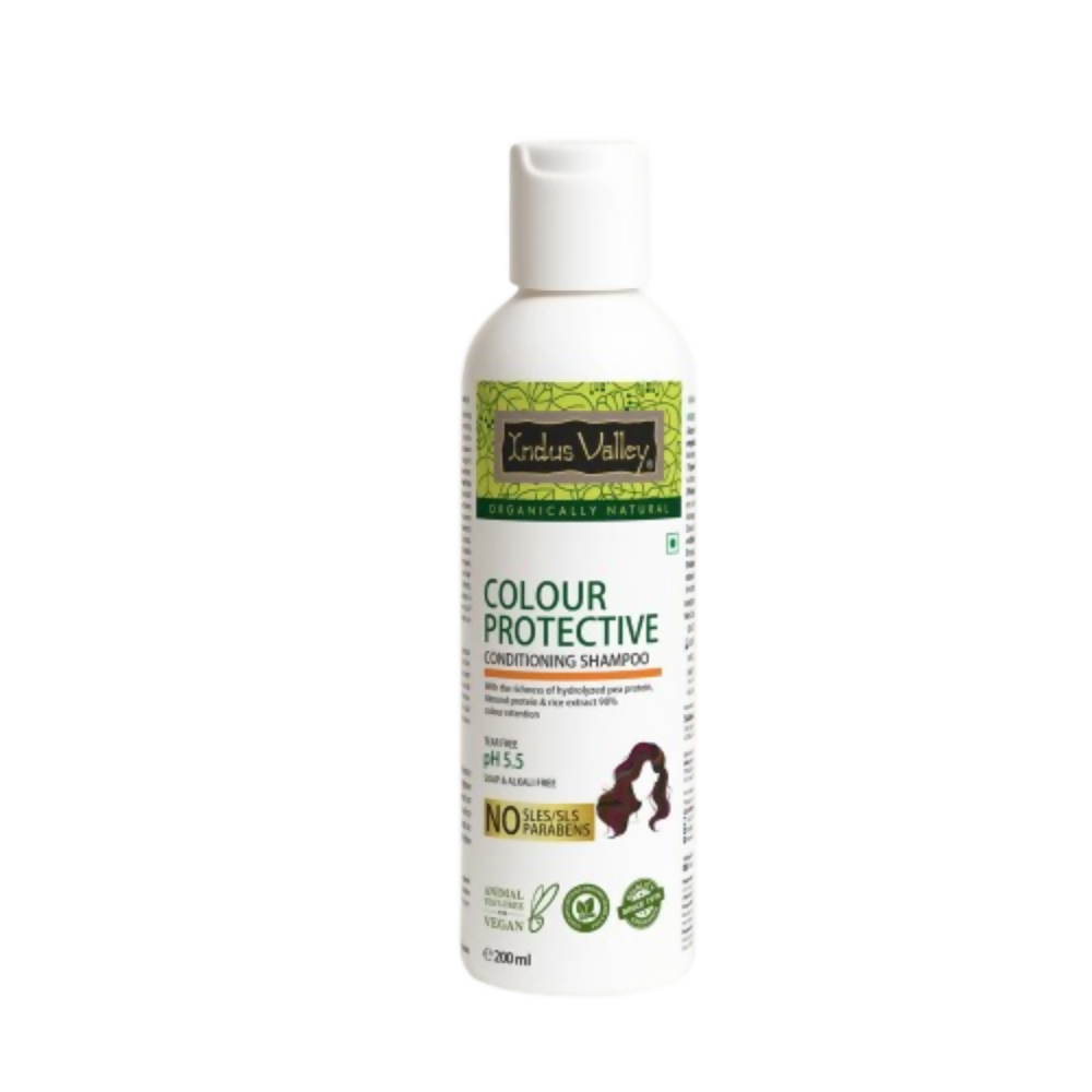 Indus Valley Organic Colour Protective Shampoo with Conditioner | Grocsy