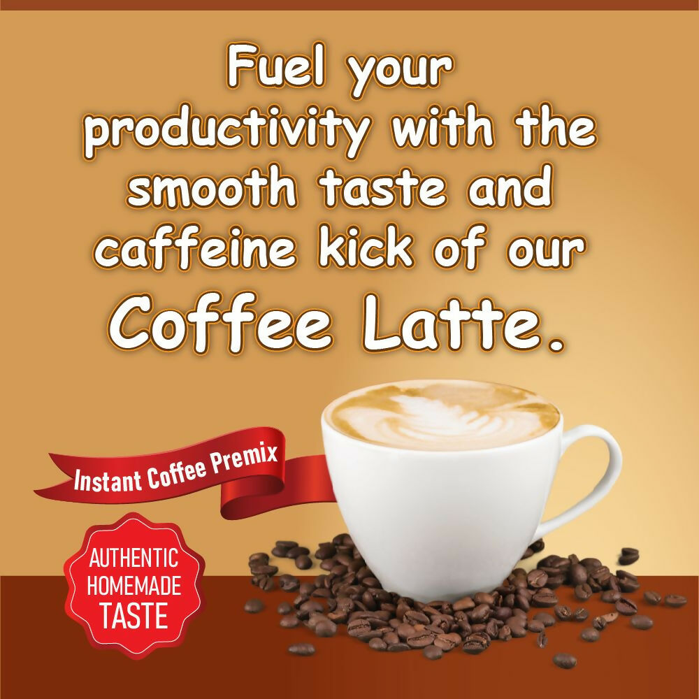 Naivedyam Instant Coffee Latte Premix Powder Sachets | Grocsy