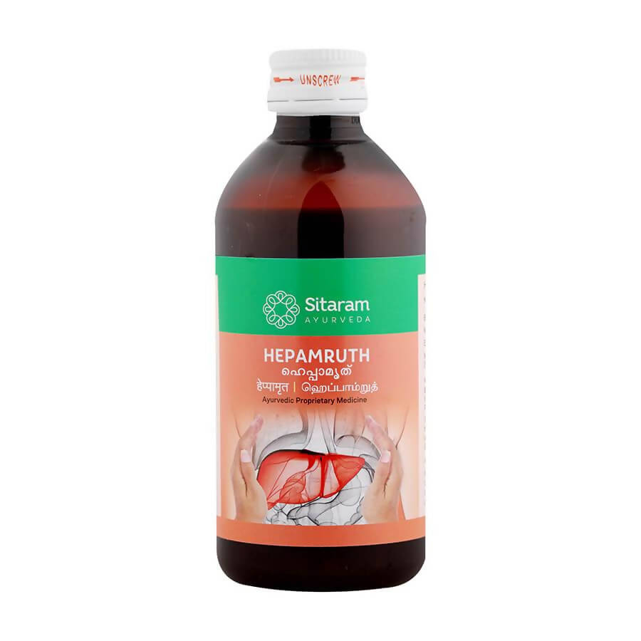 Sitaram Ayurveda Hepamruth Syrup | Grocsy