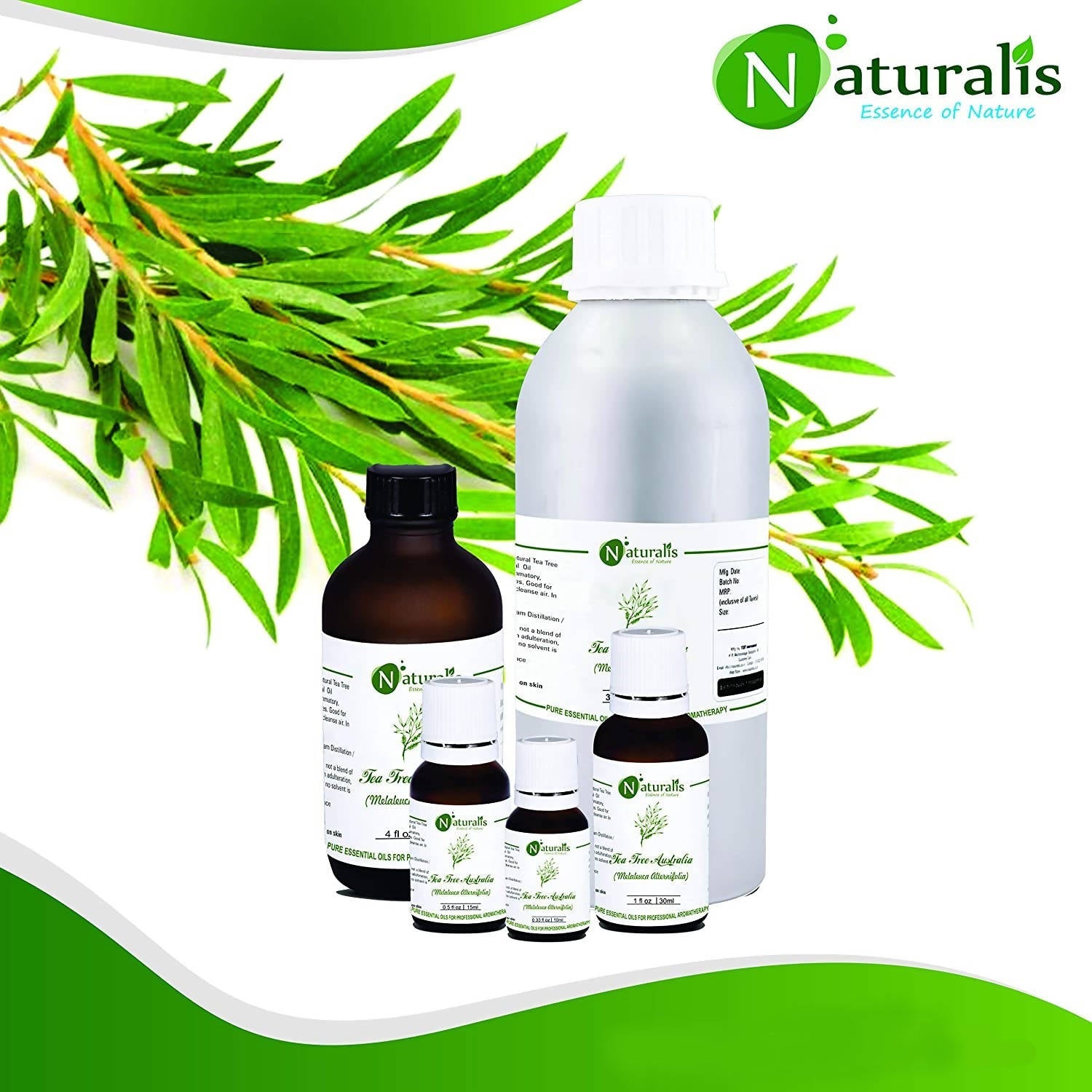 Naturalis Essence Of Nature Australian Tea Tree Essential Oil | Grocsy
