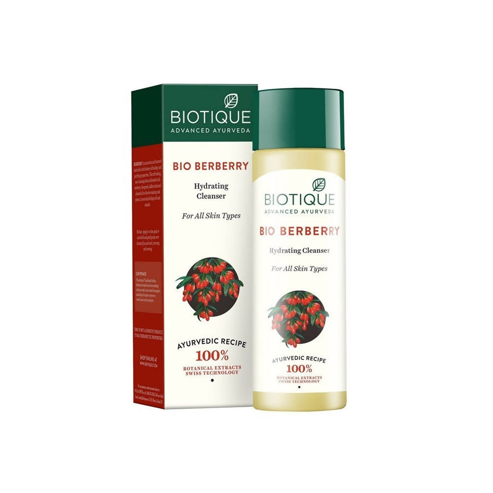 Biotique Berberry Milk Deep Cleanse Hydrating Makeup Remover For All Skin Types | Grocsy