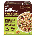 RiteBite Max Protein Muesli Munchies Nuts & Seeds | Grocsy