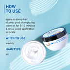 Plum Coconut Milk & Peptides Hair Mask For Soft, Shiny Hair | Grocsy