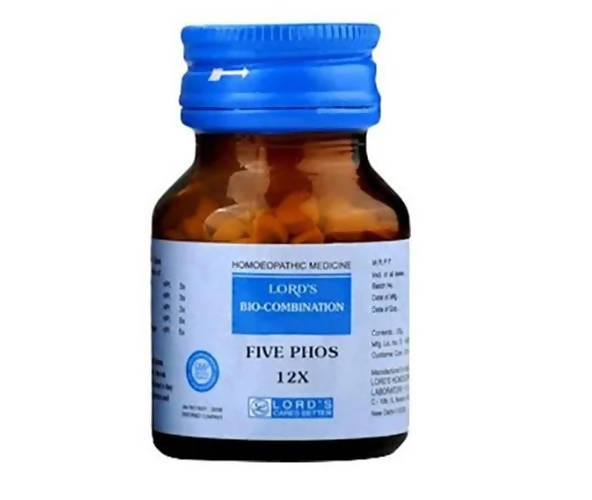 Lord's Homeopathy Five Phos Biocombination Tablets | Grocsy
