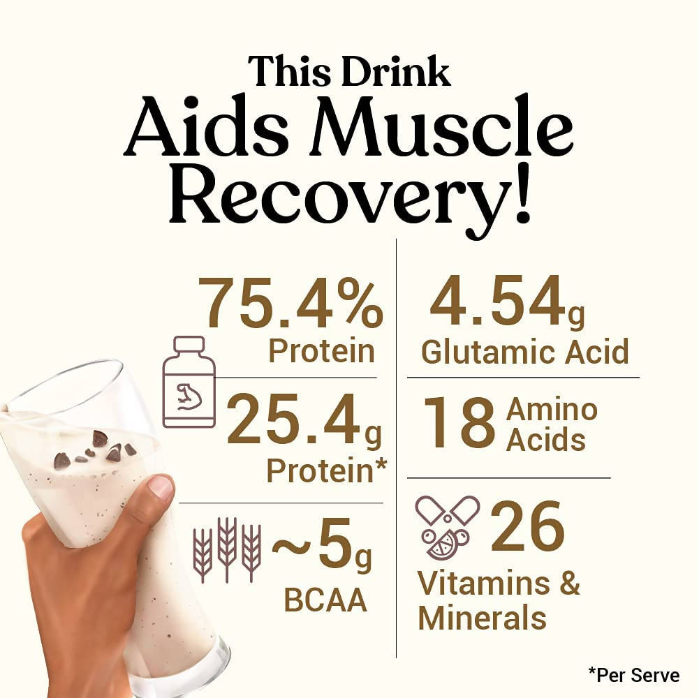 Kapiva Ayurveda Vegan Protein Post-Workout Recovery | Grocsy