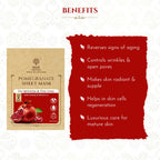 Khadi Essentials Pomegranate Serum Sheet Mask | Grocsy
