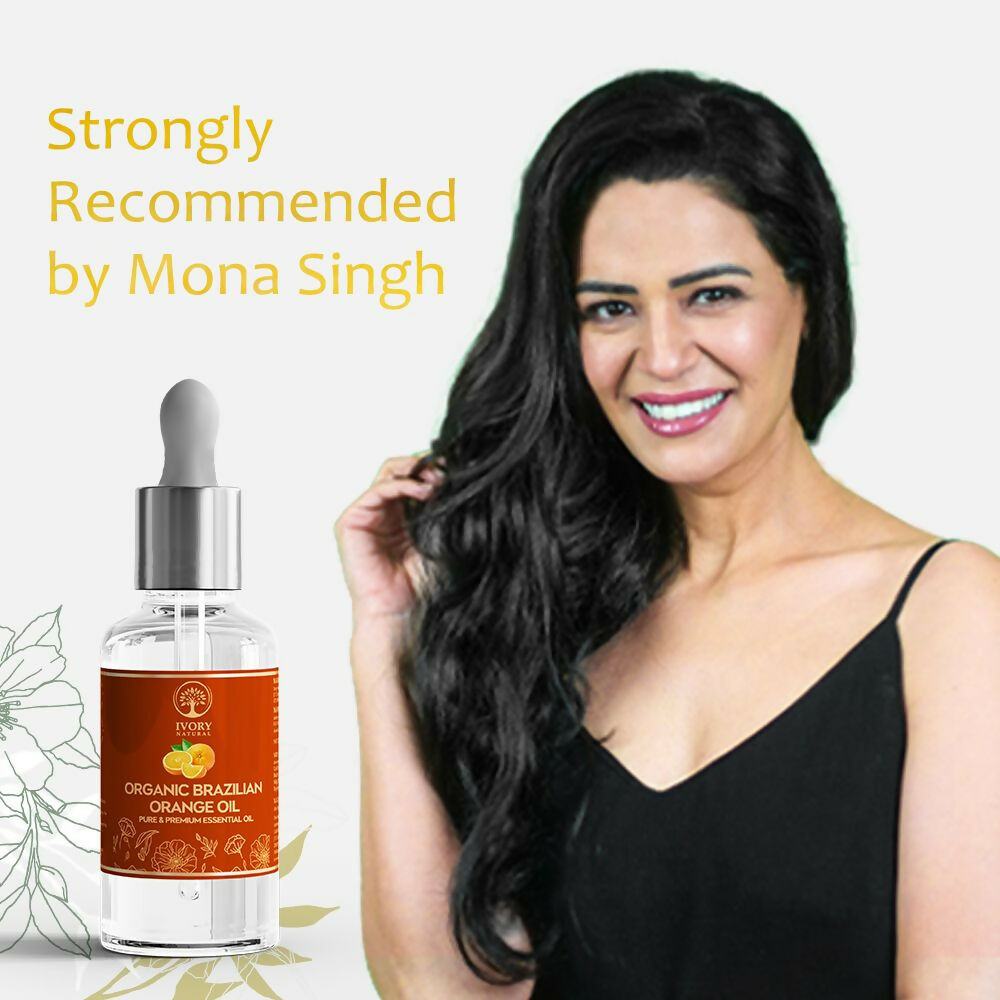Ivory Natural Organic Brazilian Orange Oil - Natural & Premium Essential Oil | Grocsy