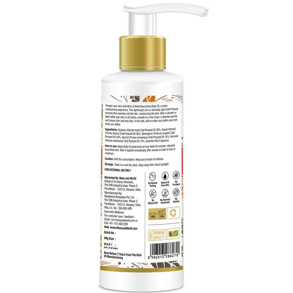 Mom & World Mother Nourishing Body Oil | Grocsy