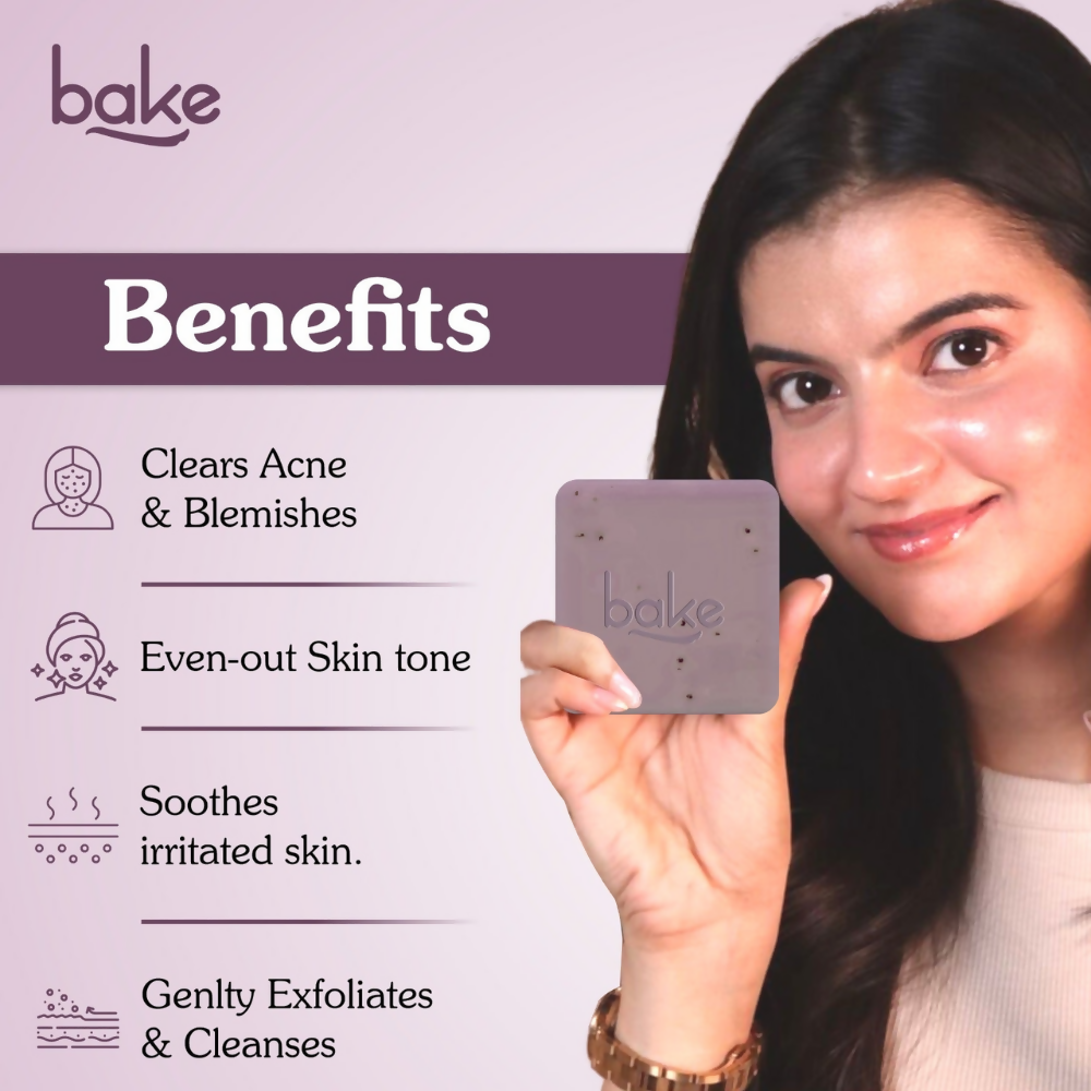 Bake 10% Niacinamide + 3% Azelaic Acid Scrub Treatment Soap | Grocsy