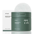 Anua Heartleaf 77 Clear Pad Sheets - Pha Dead Skin Care Low Ph Daily Toner Pad - Korean Skincare | Grocsy