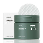 Anua Heartleaf 77 Clear Pad Sheets - Pha Dead Skin Care Low Ph Daily Toner Pad - Korean Skincare | Grocsy
