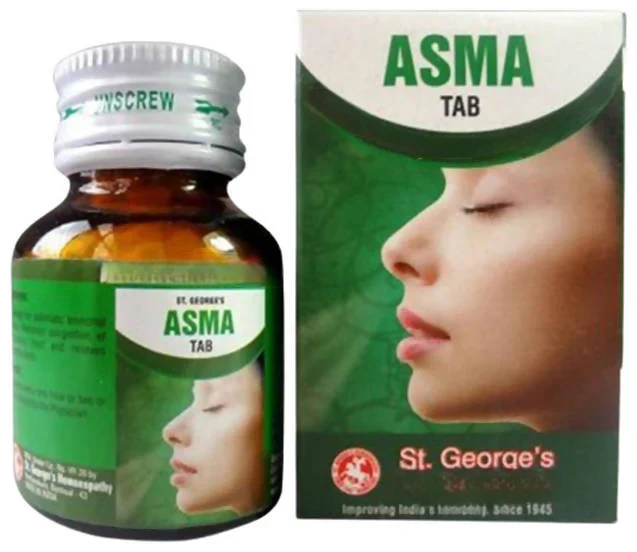 St. George's Homeopathy Asma Tablets | Grocsy