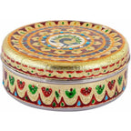Handicraft Stainless Steel Multipurpose Storage Container , Steel Dry Fruit Box | Grocsy