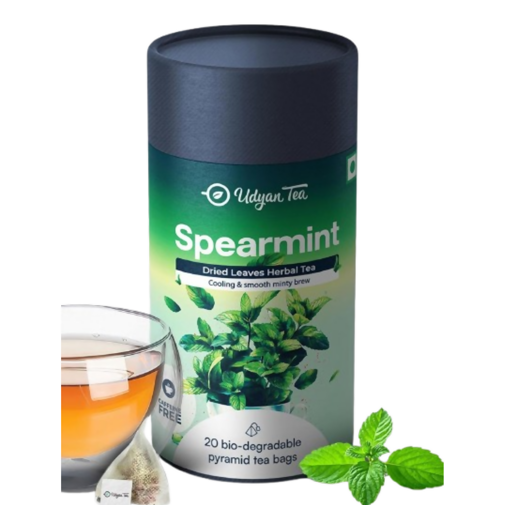 Udyan Tea Spearmint Herbal Tea | Grocsy